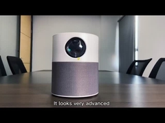 M1 Mini Full HD Android Projector Unique Cylindrical Projector with Free Carry Bag / Mini Tripod