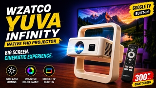 D5 Google TV Projector Review Best Home Cinema Setup